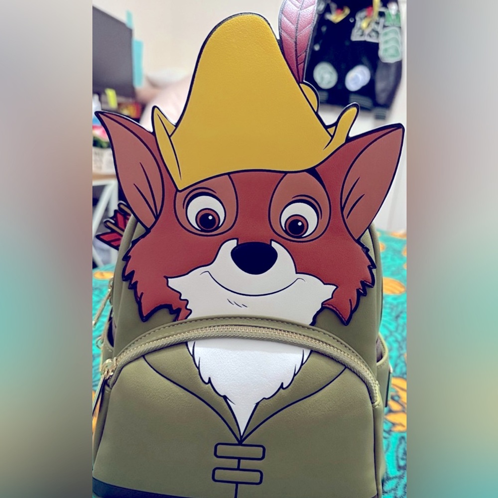 Loungefly Robin Hood fox backpack